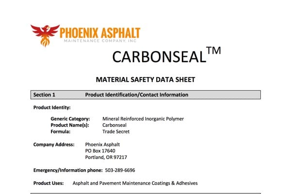 carbonseal-msds carbonseal-msds